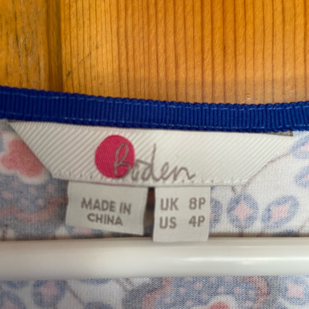 Boden Bernice Jersey Print Dress - Picture 4 of 4